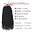 Leeven 8 Packs Pre twisted Passion Twist Crochet Hair for Black Women 12 Inch Synthetic Natural Black Passion Twist Hair With Curly Ends Pre-looped Goddess Passion Twists Braiding hair Extensions 1B