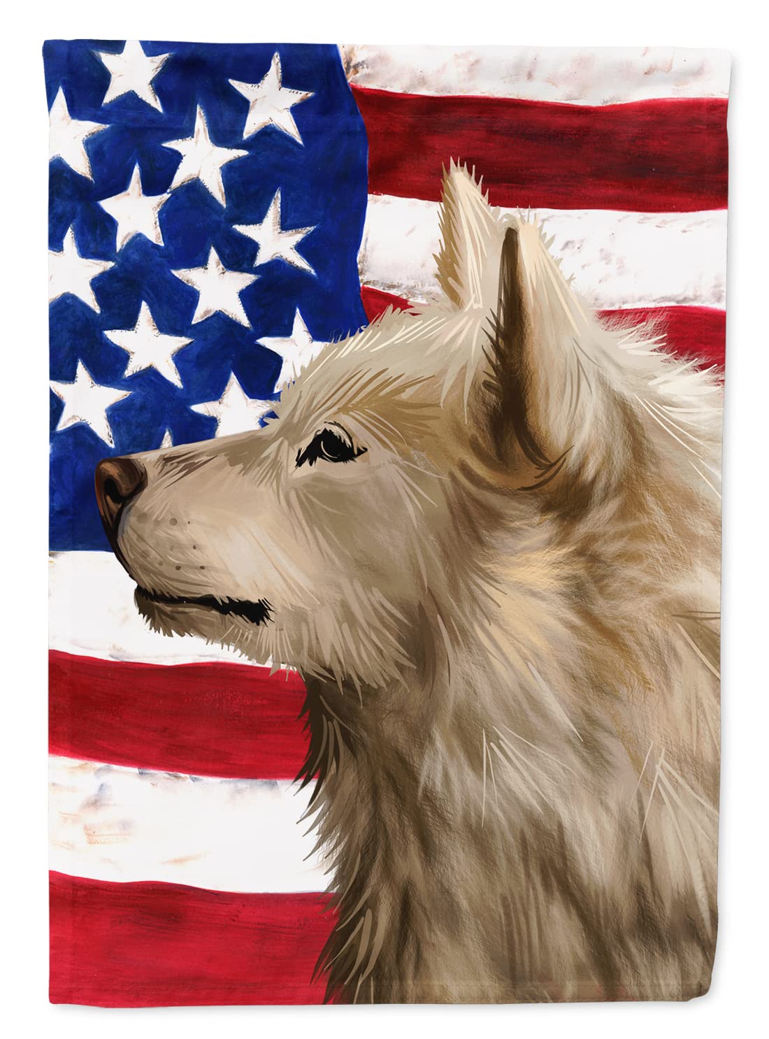 Drapeau Chien du Groenland américain grand format canevas pour pavillon extérieur
