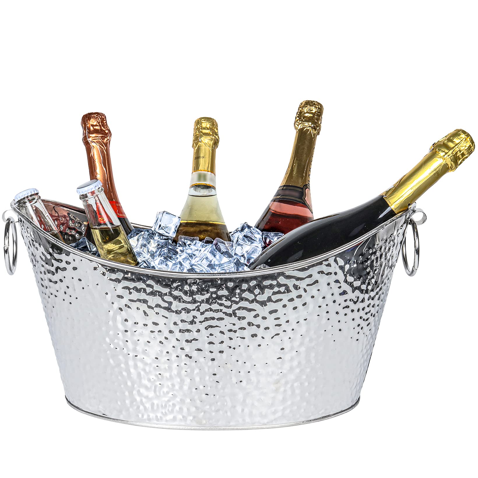 12L Edelstahl isoliert Getränk Wannen, große Eiskübel für Parteien, Champagner Eimer für Unternehmen und Familie Partei