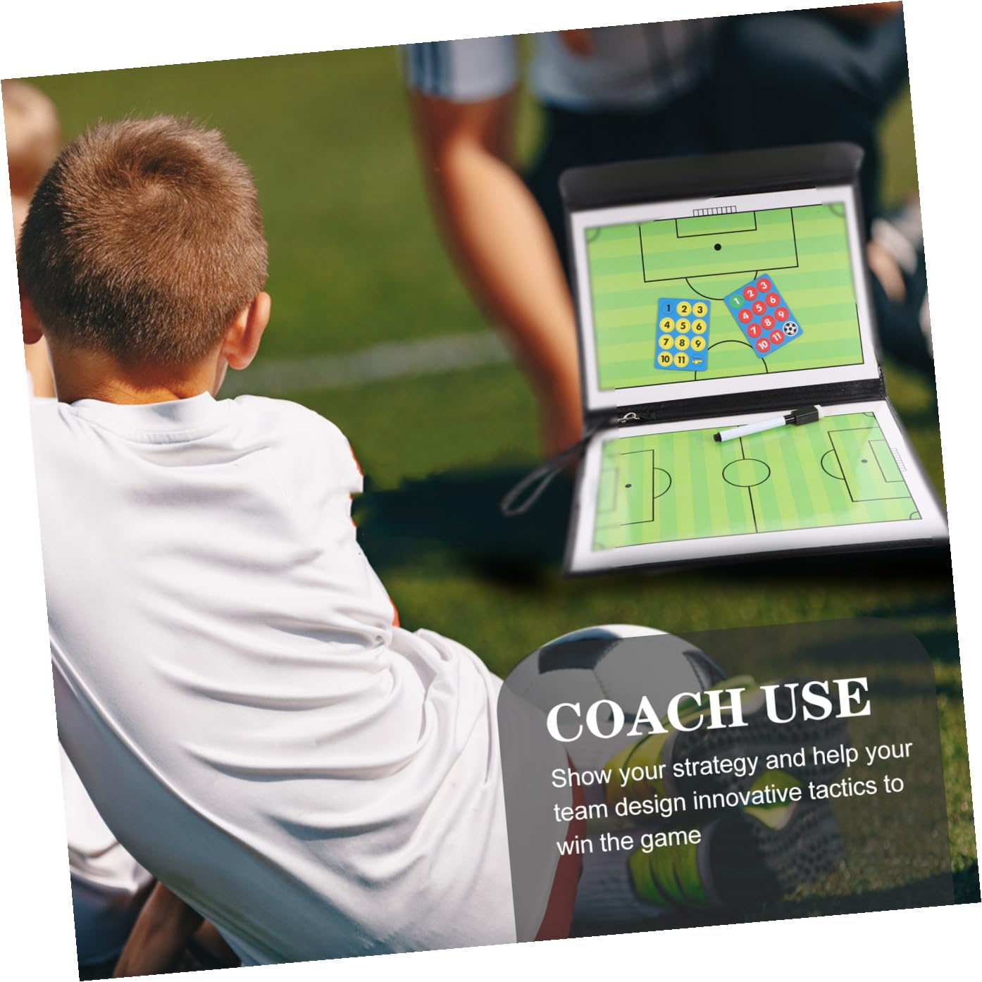 Fußballbrett Fußballtrainingsübungsbrett Fußballbrett Fußballtrainingsbrett Fußballtrainingsausrüstung Fußballspielarmbänder Trainingsbrett Fußballmarkierungstafel PVC
