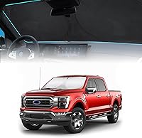 Vista 113 de Parasol, protector plegable para ventana delantera, plegable, visera para parabrisas 240T, cobertura completa para mantener el automóvil fresco