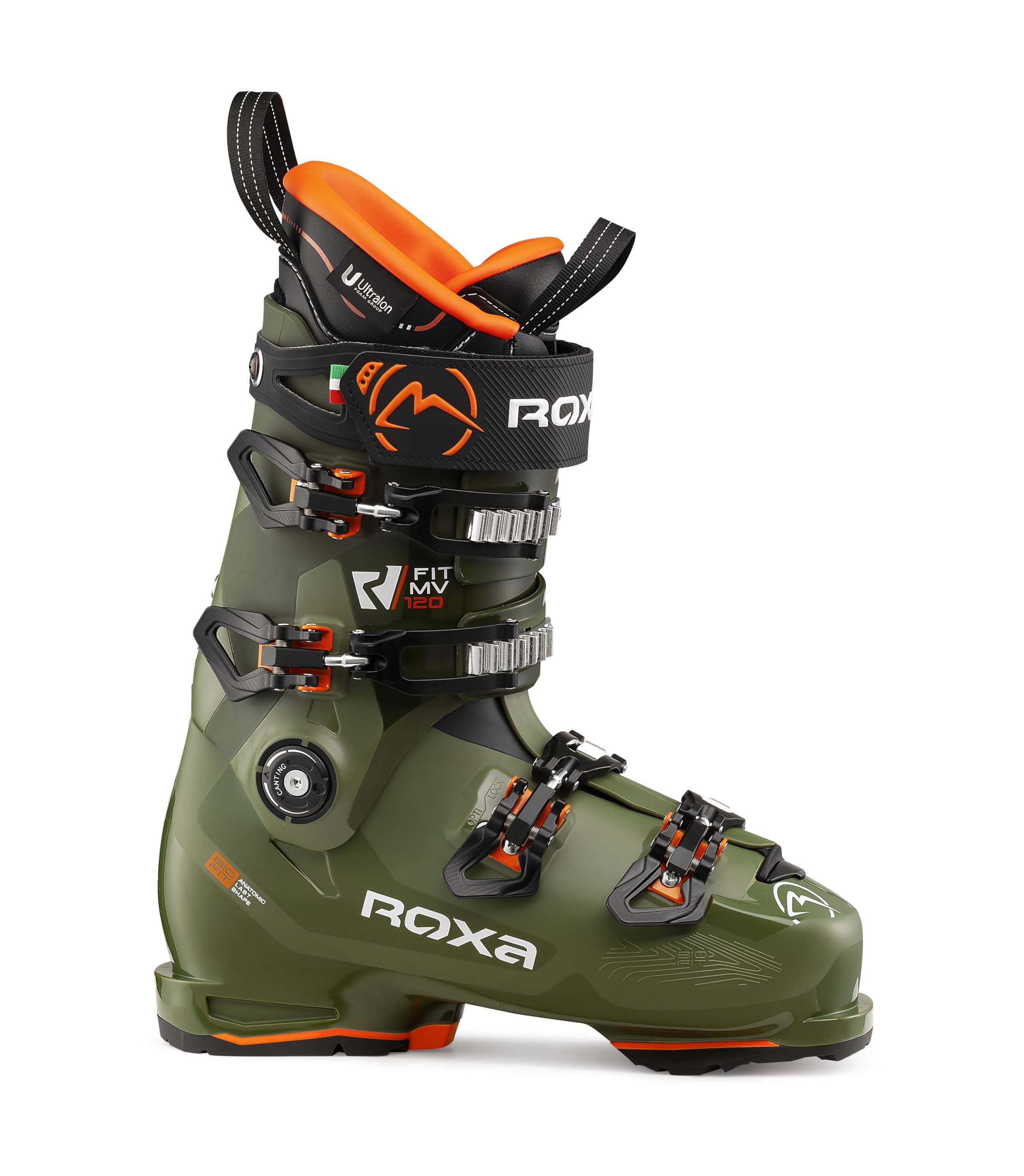 Roxa R/Fit MV 120 - GW Men's Ski Boots - Moss/Orange, 26.5, Boots