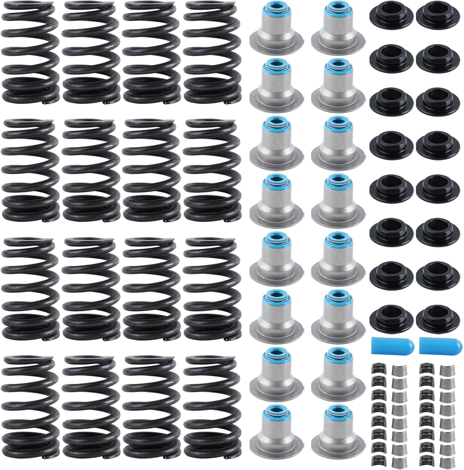 vks Beehive Valve Springs Kit .560" Lift w/Locks Retainers