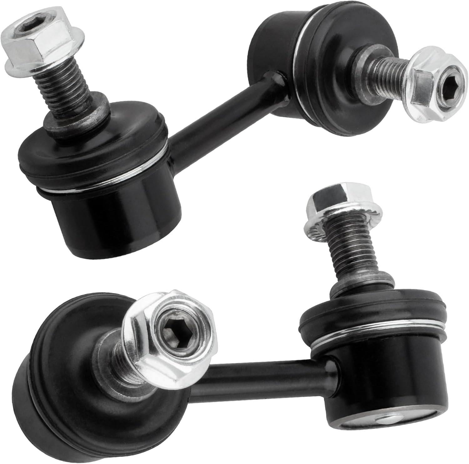 8Pcs Front & Rear Sway Bar Link, Inner & Outer Tie Rod End Front & Rear Suspension Kit Driver Passenger Side, For Honda Civic 2006-2011 K80769 K80768 K750125 K750126 ES800374 ES800373 EV800246