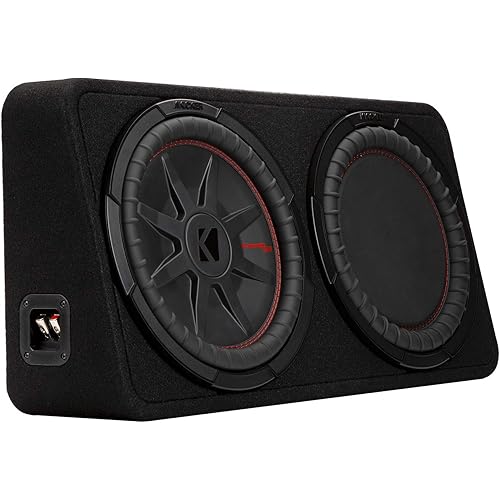 KICKER 48TCWRT122 CompRT 12" subwoofer in Thin Profile Enclosure, 2ohm