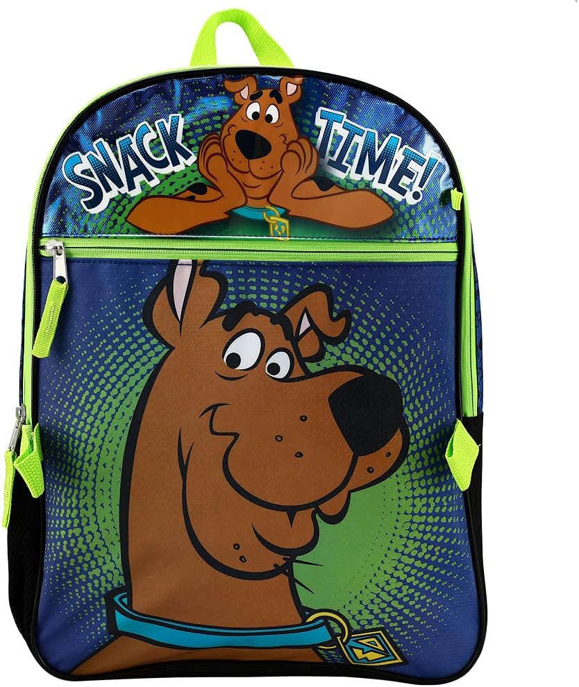 scooby doo backpack and lunchbox