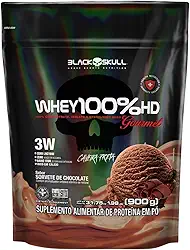 REFIL POUCH 100% HD GOURMET 900G SORVETE CHOCOLATE