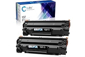 LxTek Compatible Toner Cartridge Replacement for Canon 137 Black Toner Cartridge 137...