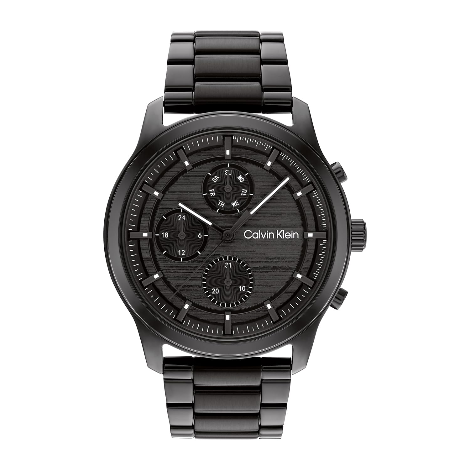 Calvin Klein Gents Calvin Klein Black Ip Bracelet Watch