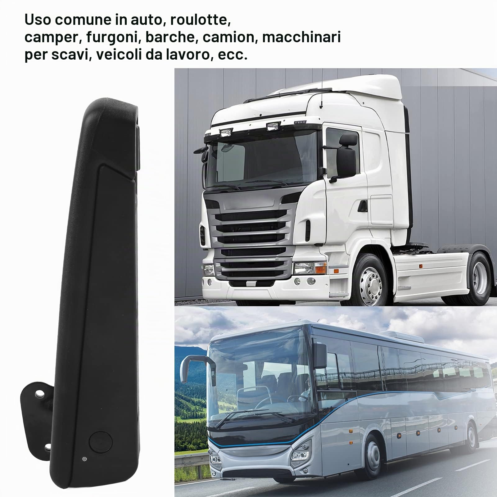 Bracciolo del sedile destro, bracciolo del sedile dell'auto universale per camper per barca