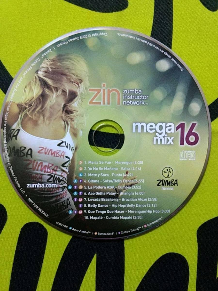Amazon.co.jp: ZUMBA ズンバ MIX16 CD インストラクター専用 希少