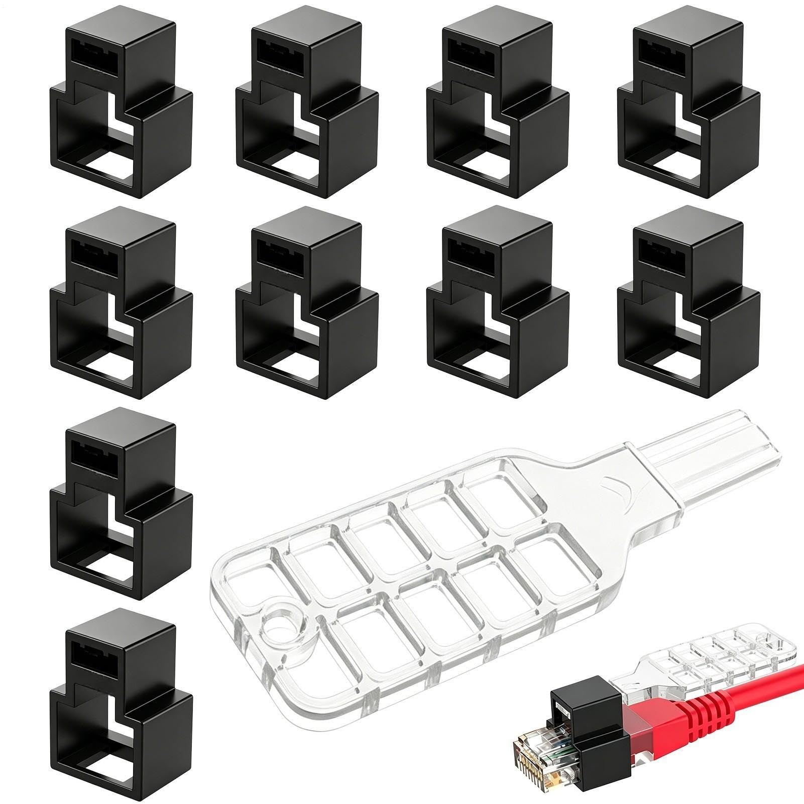 Bloqueo de cable Ethernet de alta resistencia para hogar 8