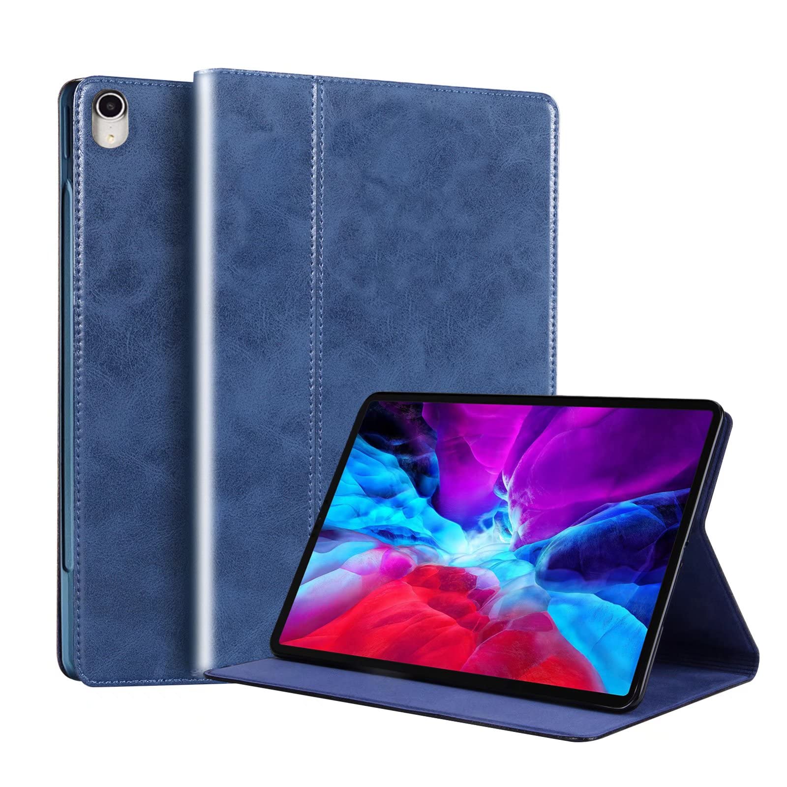 Amazon.co.jp: レザー 本革 iPad Pro 12.9インチ ケース 保護カバー 第