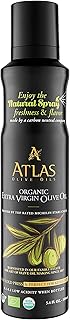 Organic Extra Virgin Olive Oil Spray, Polyphenol Rich Moroccan Oil, Cooking Spray Non Stick, Cold Pressed EVOO Oil, Hydroxytyrosol Keto Olive Oil, Kosher for Passover, 5.4 fl oz. Bottle