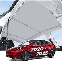 Roof Sunshade for Tesla Model Y 2020-2025,Upgraded
