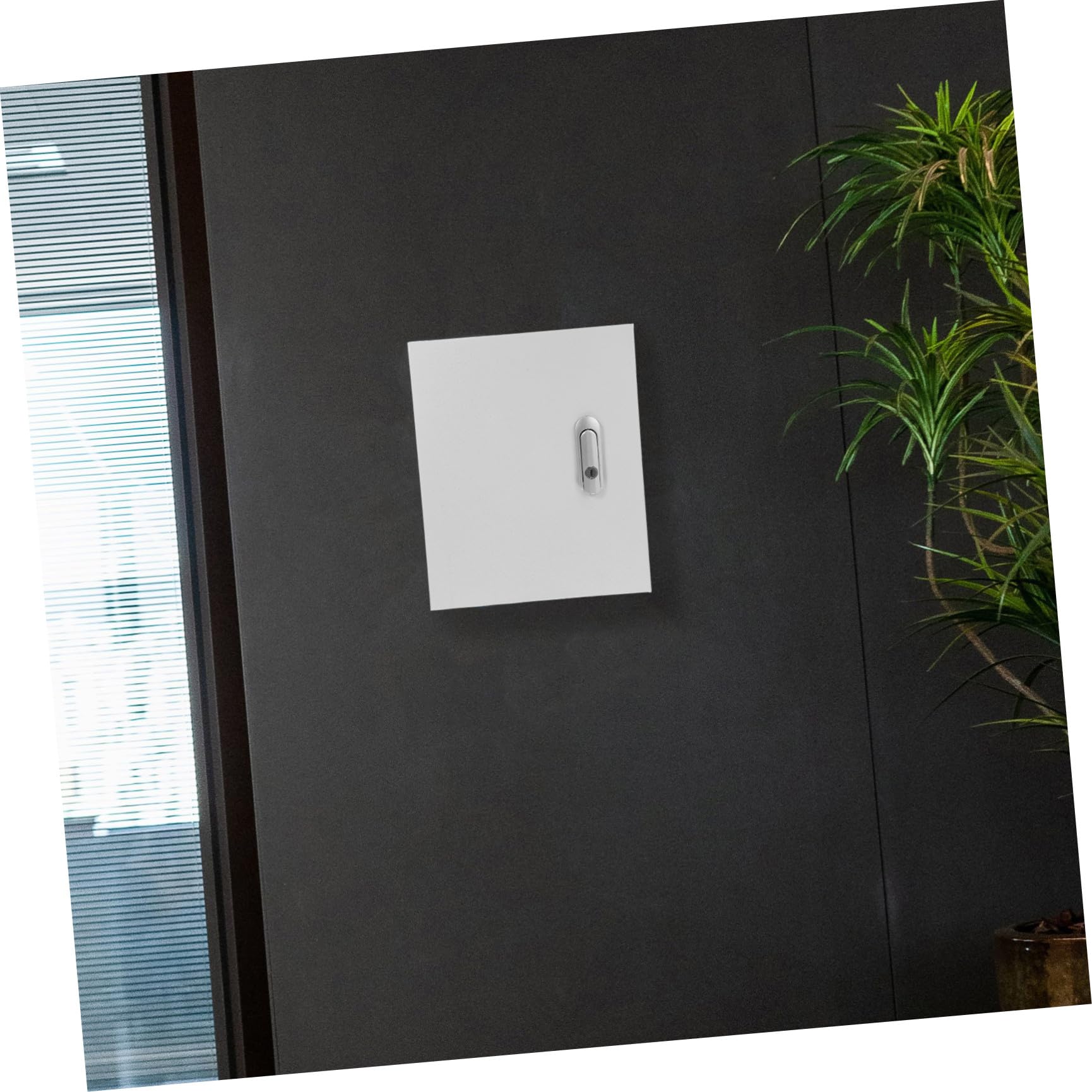 Baluue Elektroverteilerkasten Metall Spritzwassergeschützt 250x300x140mm Wetterfester Außenschaltschrank ohne Griff für Hausinstallation und Stromverteilung