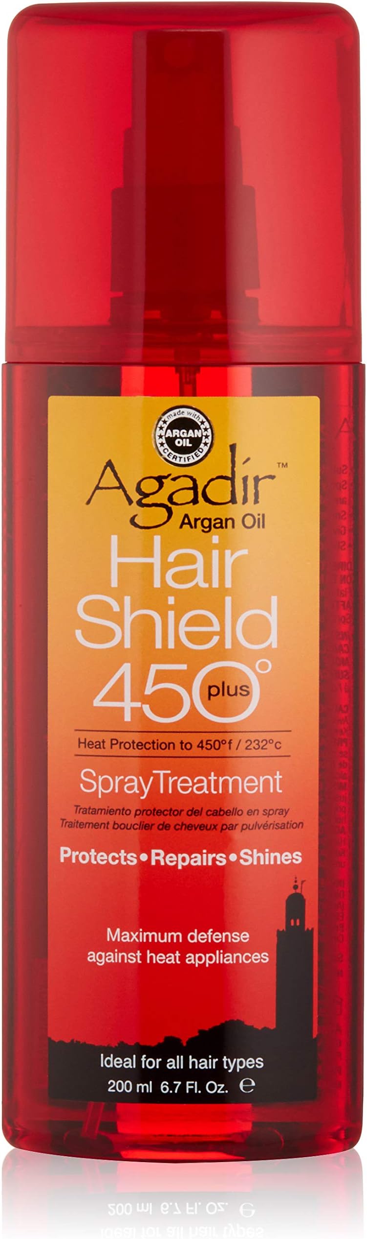 AGADIR Hair Shield 450 Spray Treatment, 6.7 Fl Oz