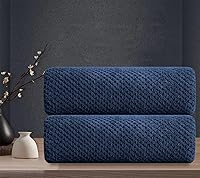 Vista 27 de Juego de 4 toallas de baño extra grandes (35 x 70 pulgadas), toallas de baño de gran tamaño, súper suaves, altamente absorbentes, juego de toallas