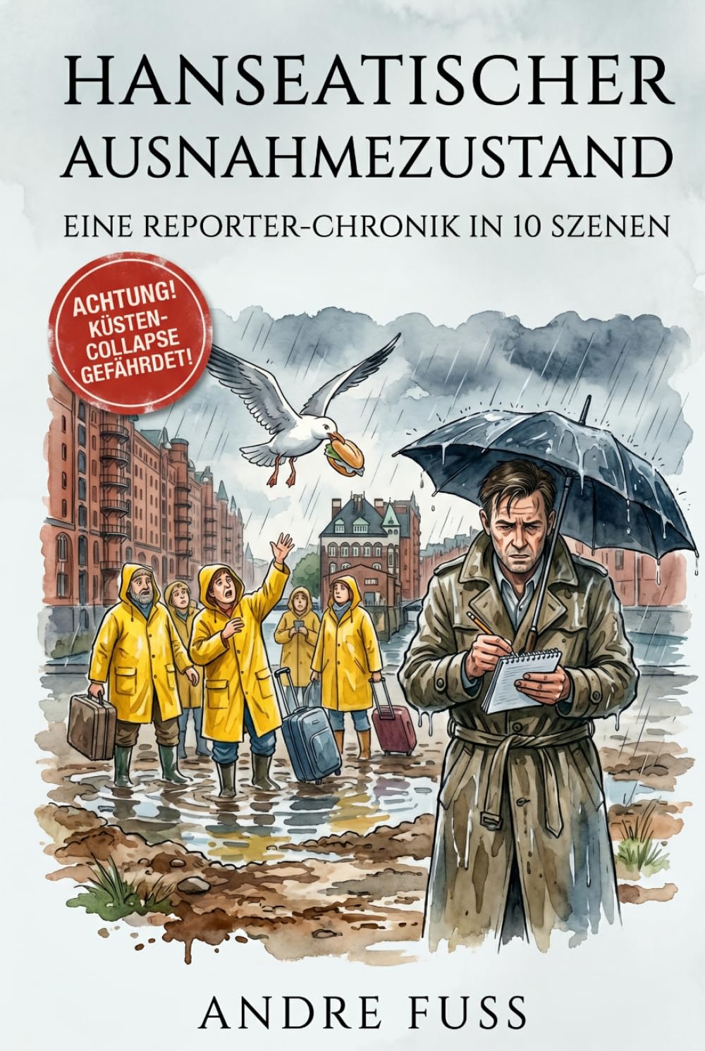 Hanseatischer Ausnahmezustand: Eine Reporter-Chronik in 10 Szenen (Alltag des blutigen Wahnsinns - Satirische Protokolle)