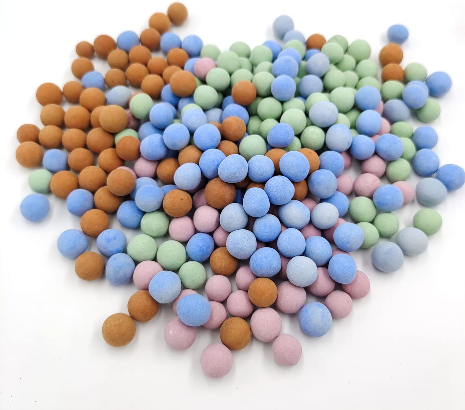 200 Pieces 4 Colors Tourmaline Balls for Betta Fish Tank