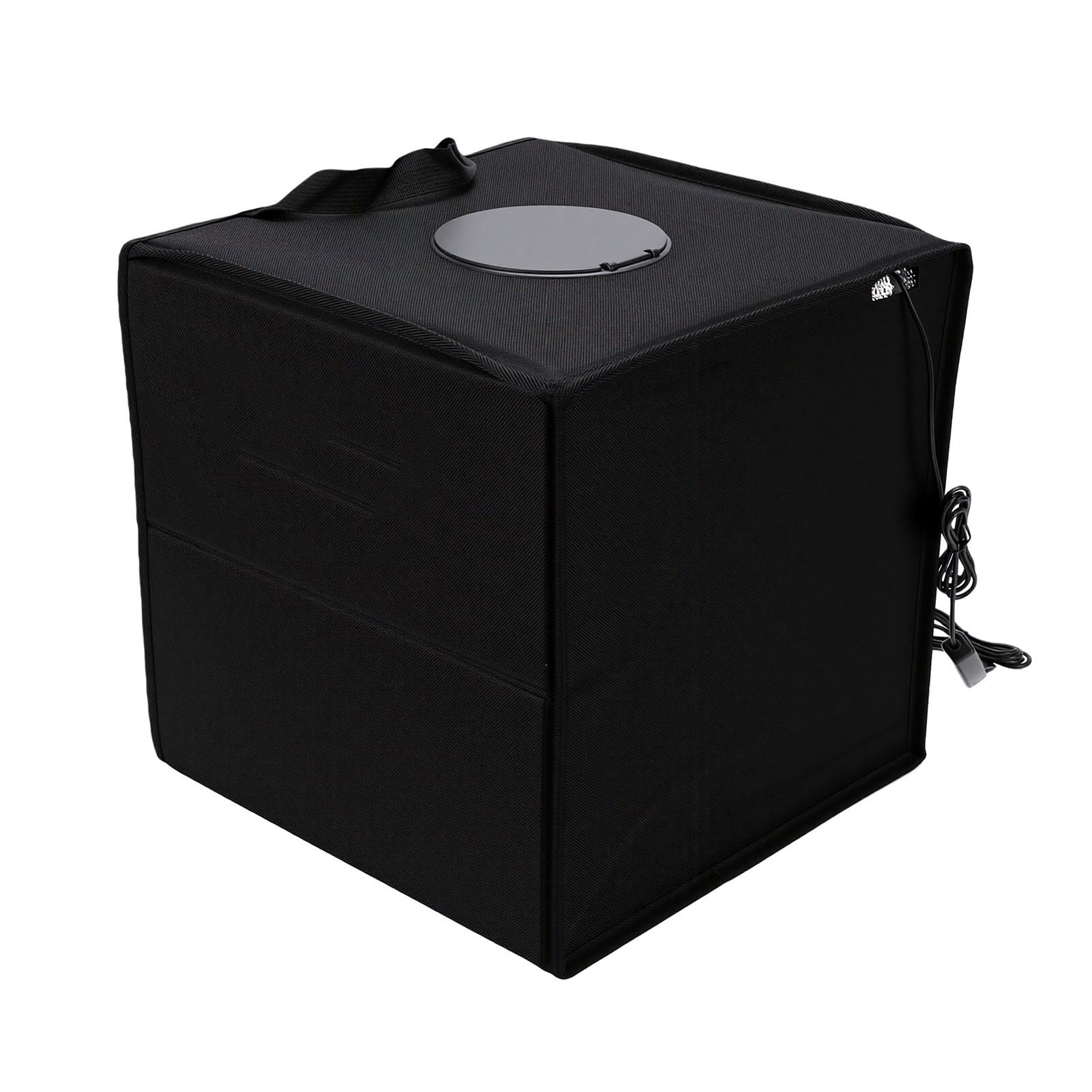 Caja de Luz de Fotografía Regulable, Caja de Estudio Fotográfico de 120 Cuentas de Luz con 6 Fondos, Carpa de Exhibición de Productos Portátil Plegable