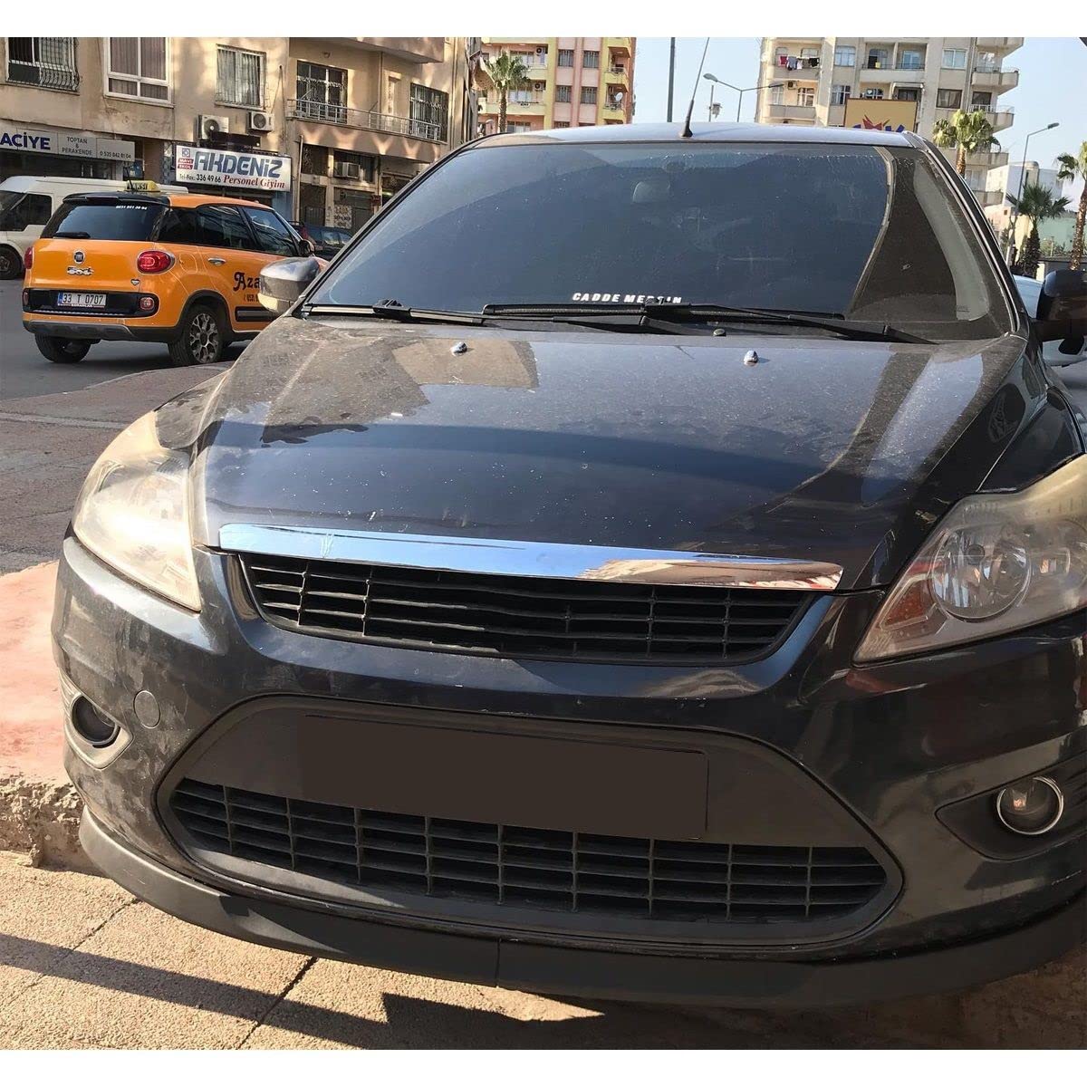 2 szt. PRZEDNI SPOILER Zderzak Lip Euro Spoiler Uniwersalny zestaw nadwozia, dla Forda, Focusa, 3 Astra H Model LIP