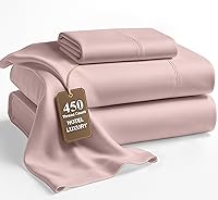 Vista 42 de LANE LINEN - Sábanas tamaño Queen, 450 hilos, 100% algodón, refrescantes, transpirables, con bolsillo profundo, 4 piezas, color negro