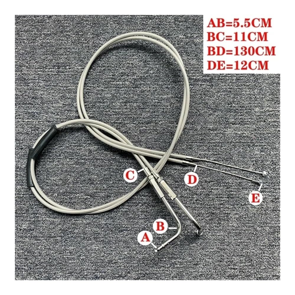 Cable de acelerador para motocicleta para Sportster XL1200 883 para Dyna para Road King para Electra Glide accesorios para