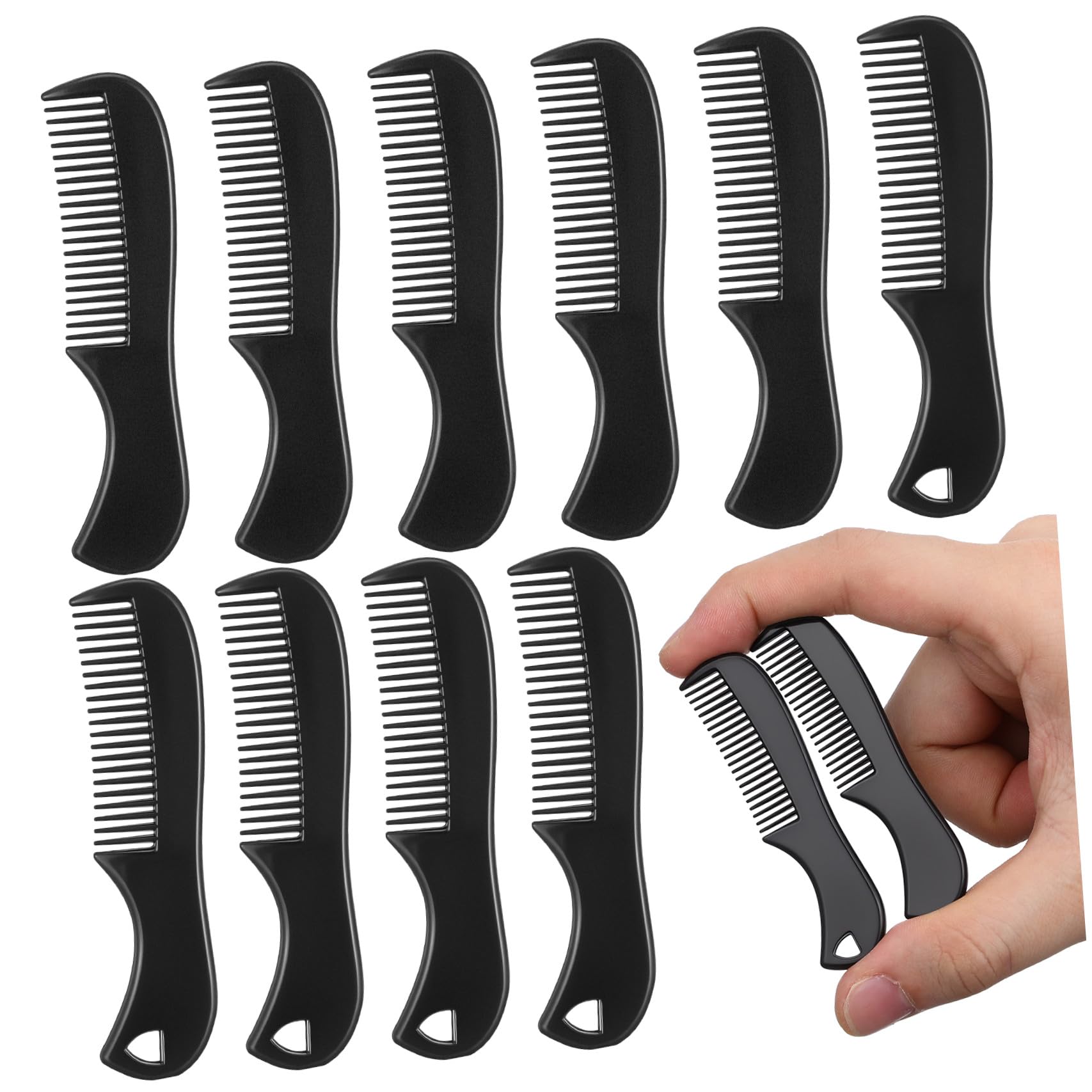 Ipetboom 40pezzi Pettini Tascabili Per e Mini Pettine Viaggio Accessori Per La Della Design Portatile e