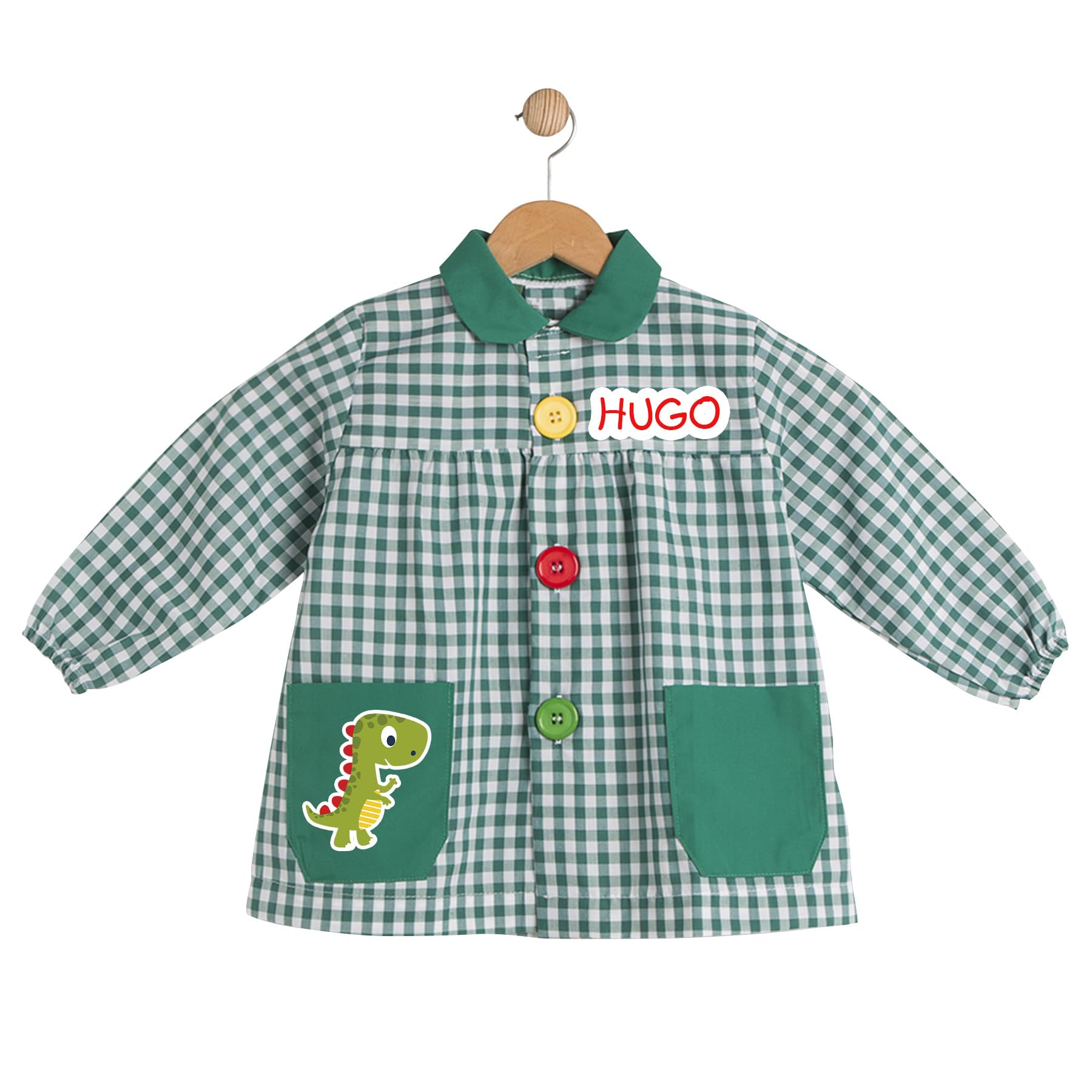 Babi/mandilón colegio. Personalizado con nombre. VUELTA AL COLE. Batas escolares. Regalos personalizados. Diferentes modelos a elegir