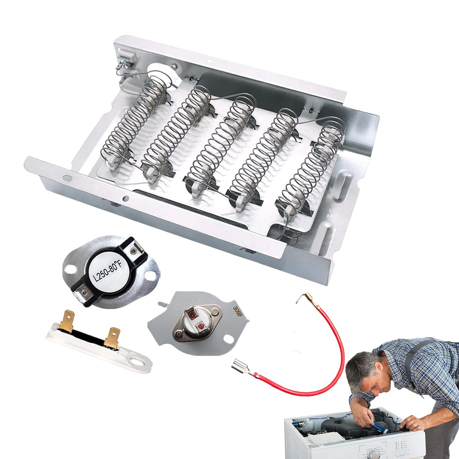 Kit Di Interruttore Termico Per Asciugatrice Riscaldamento Uniforme