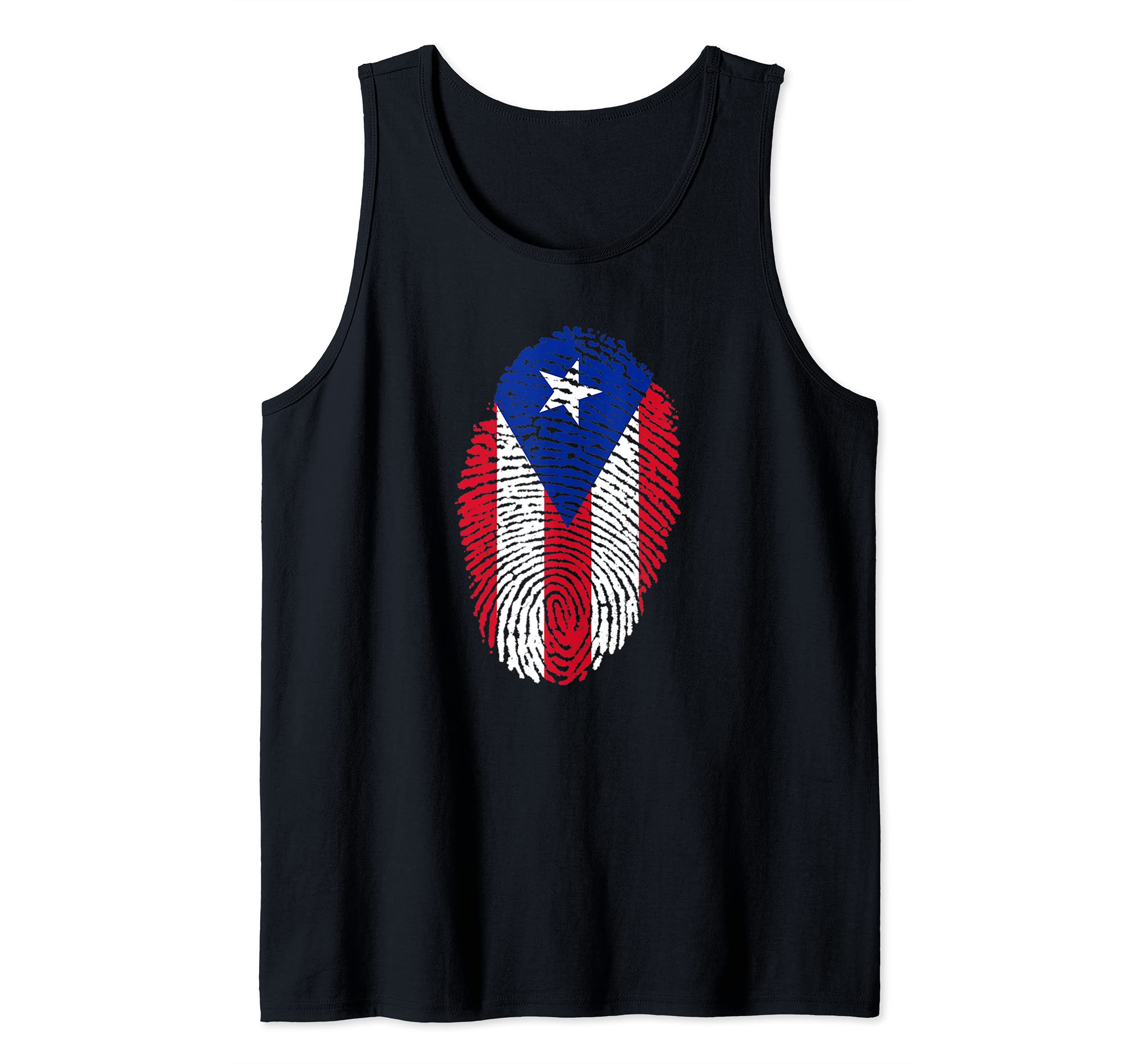 Puerto Rico Flag Boricua Puerto Rican Roots Bandera Gift Tank Top, Black