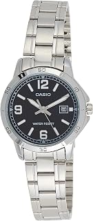LTP-V004D-1B2UDF Analog Quartz Silver Stainless Steel Women's Watch