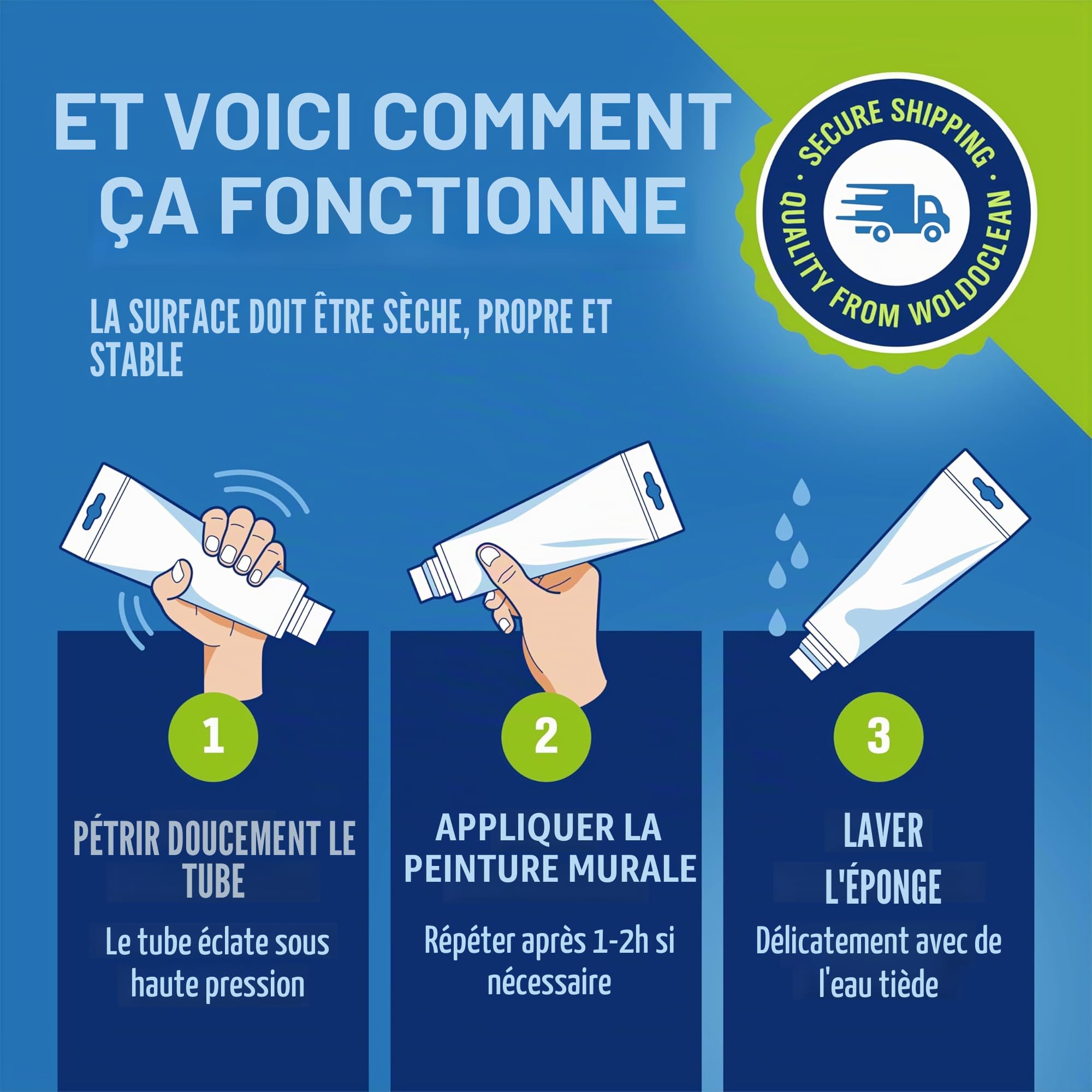 Peinture de retouche pour intérieur 225ml