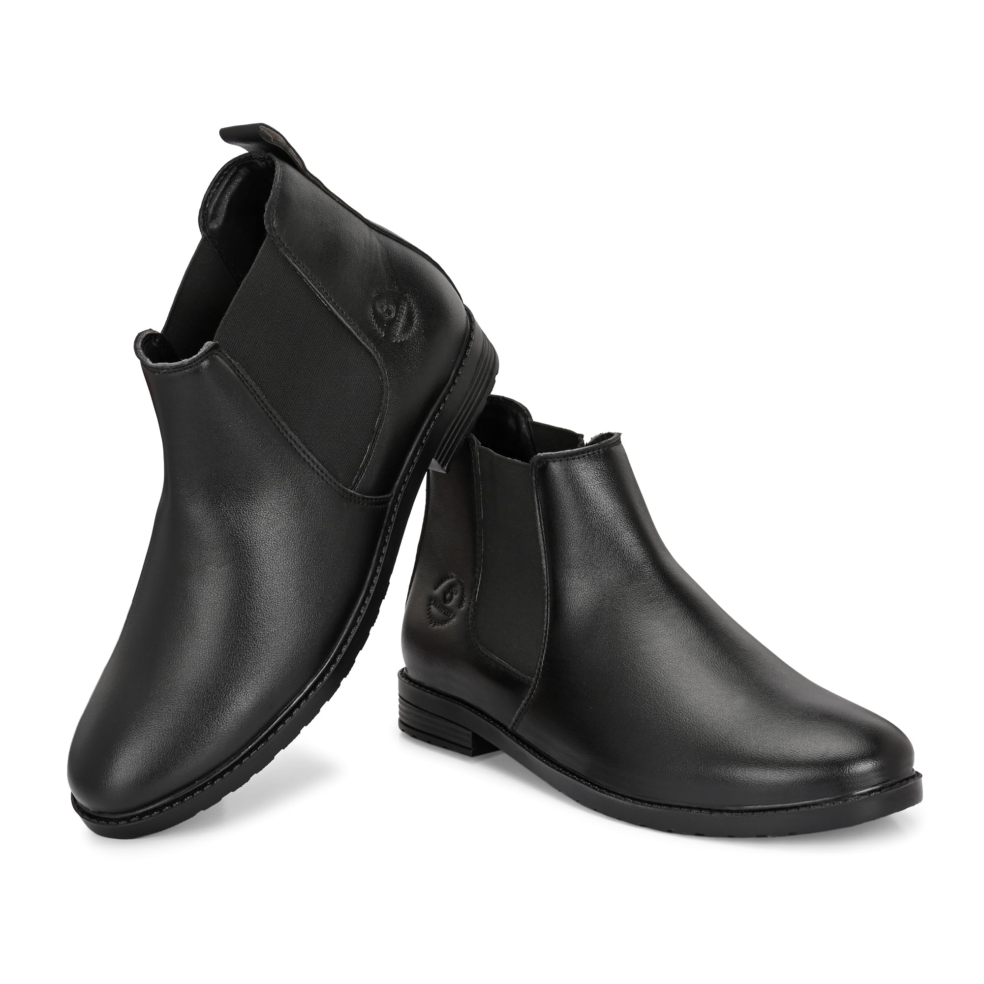 snoopers Men’s Chelsea Boots | Stylish Ankle Length Boots for Casual & Formal Wear | Made with Durable Artificial Leather Upper, Slip Resistant TPR Sole and Comfortable Cushioned Foot bed-picture-33