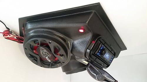 Consola estéreo superior UTV Polaris RZR Ranger General 6.5" Altavoces!