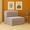 homedius Magic Folding Sofa Seat Light Gray Single