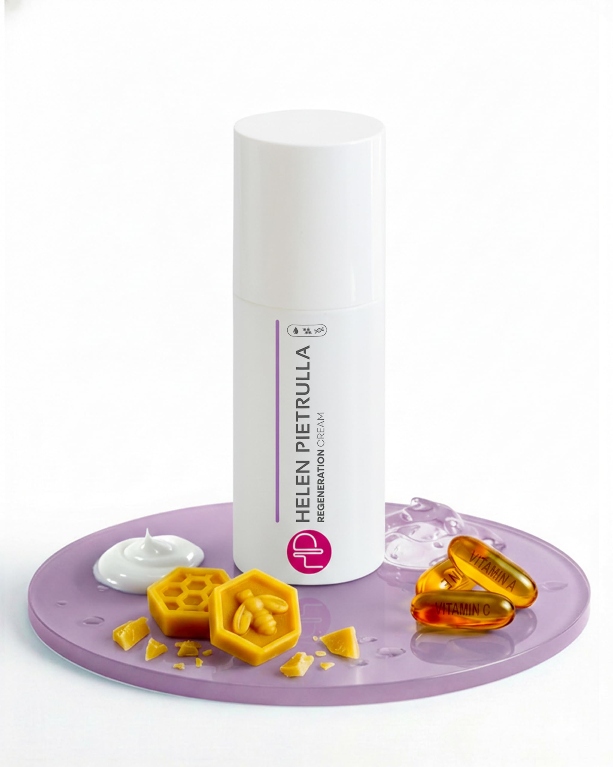 Helen Pietrulla - Regeneration Cream (100ml) reichhaltige Anti-Aging Tages-/Nachtcreme - mit Retinol, Vitamin C, Vitamin E - intensive Revitalisierung, Feuchtigkeit und Spannkraft