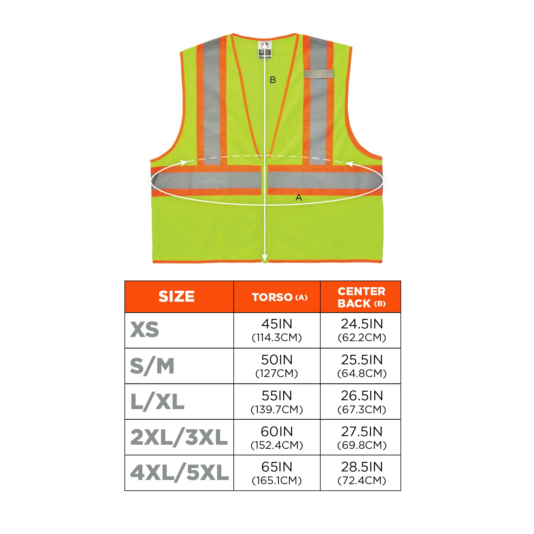 Ergodyne GLoWEAR Economy Bicolore Gilet de classe, 8229Z
