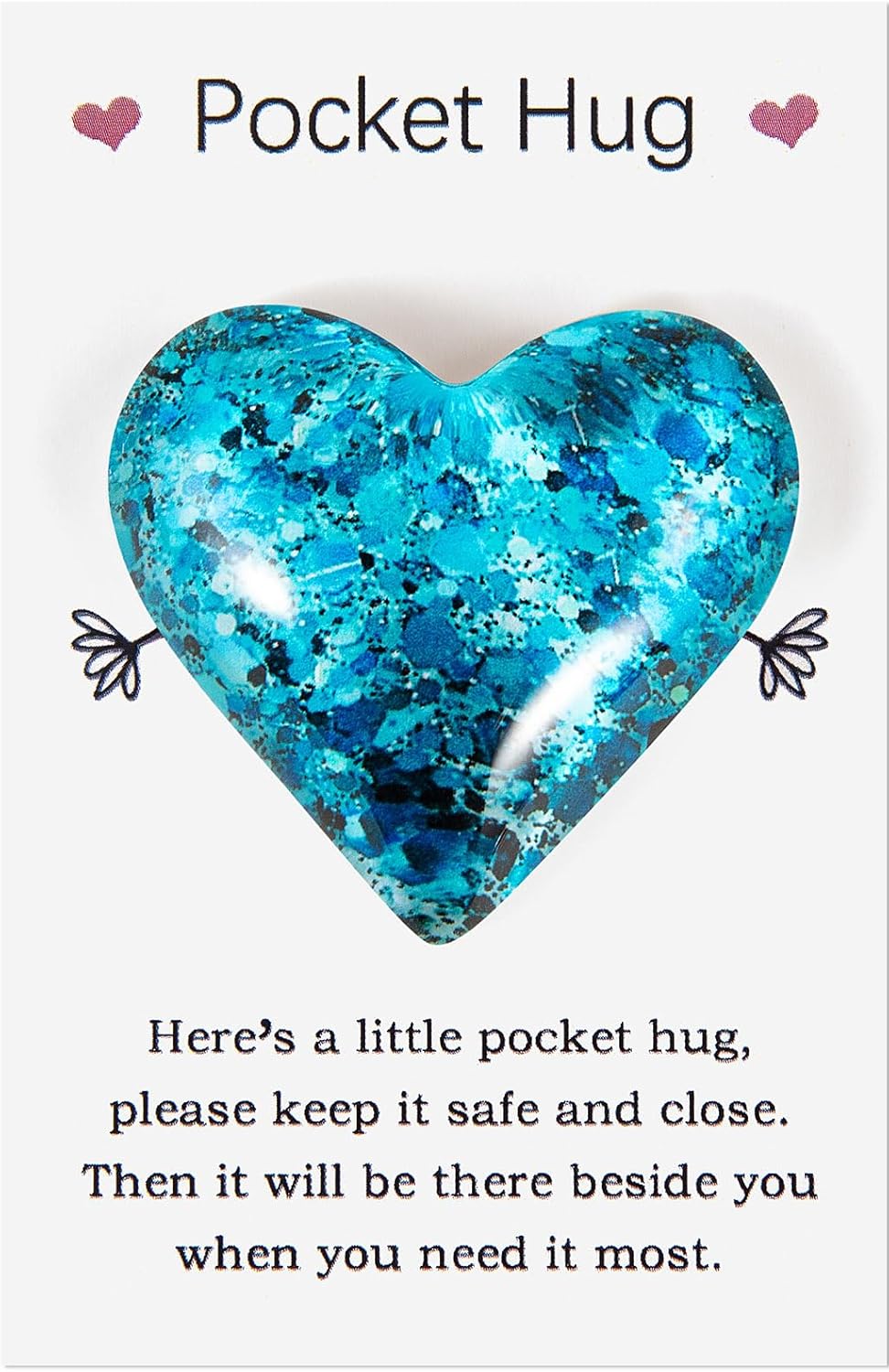 Pocket Hugs Heart Keepsake Gifts For Women Friends - Positive Good - View #11