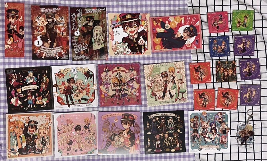 地縛少年花子くん0〜13・放課後少年花子くん・グッズ付き 放課後少年花子くん」寧々、つかさ、もっけまで勢揃い！ ポップ