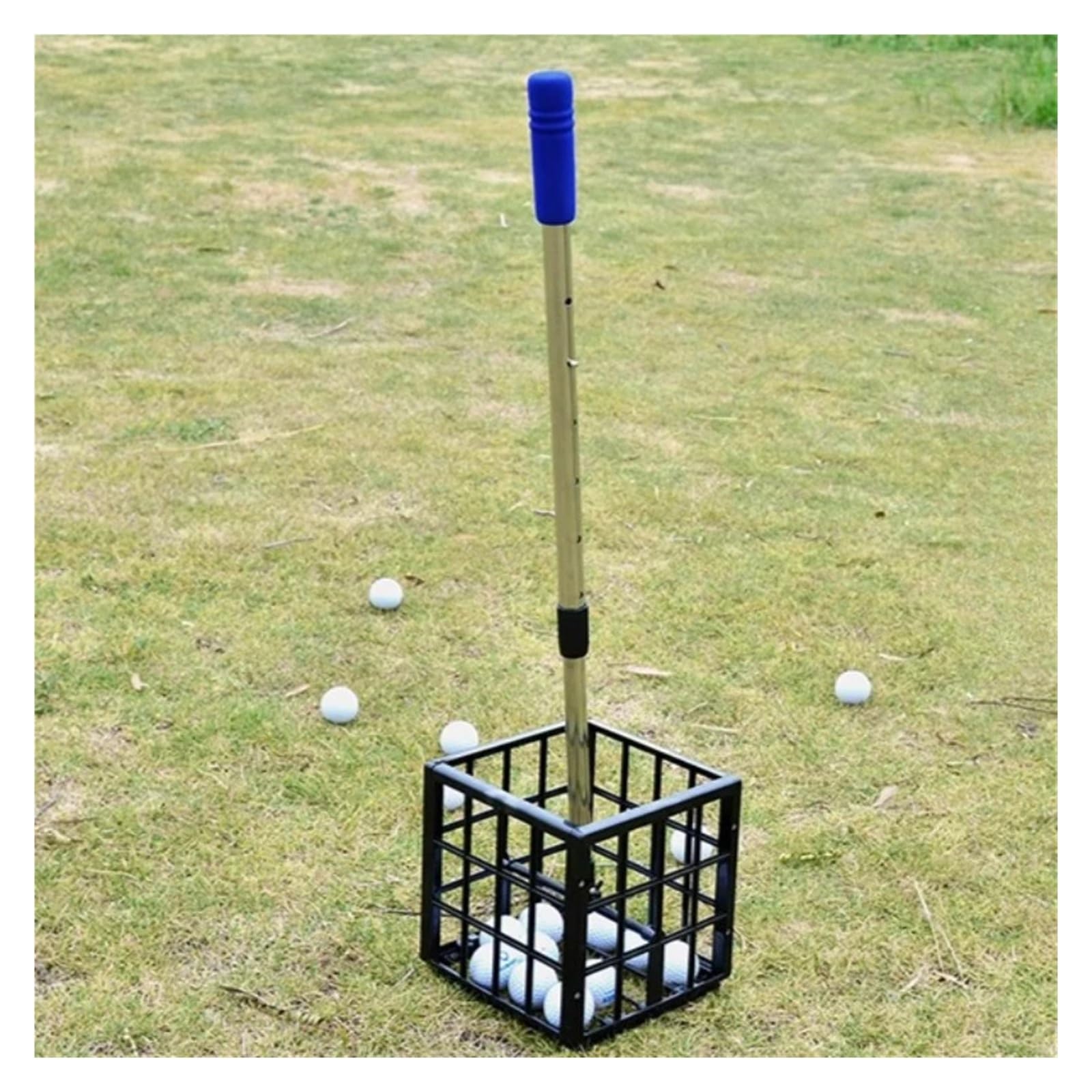 Recogedor de Pelotas de Golf Ajustable, Marco de colección de Golf de Gran Capacidad, recolector de Pelotas Ligero, Accesorios Deportivos Profesionales