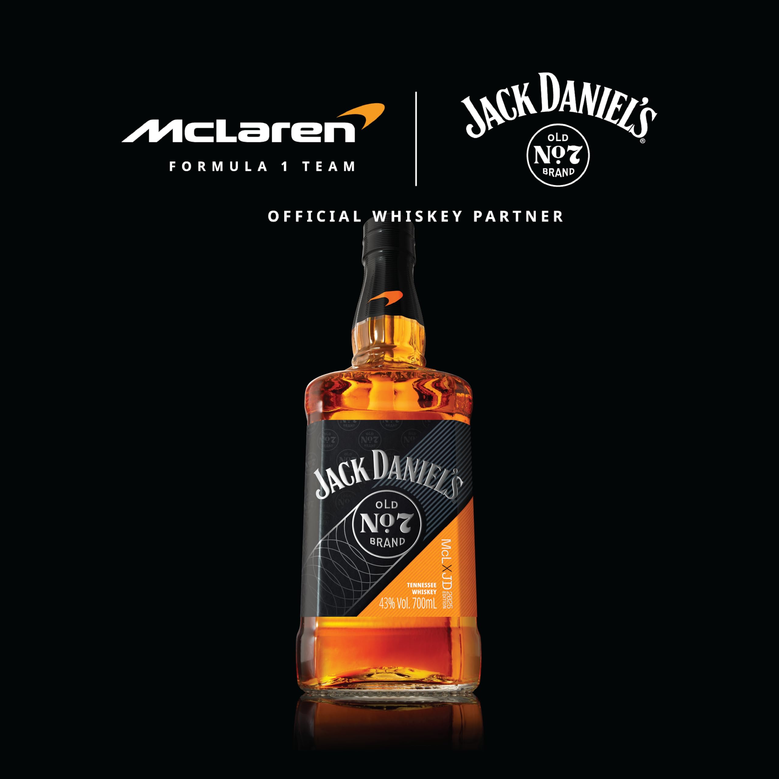 Amazon.co.jp: ジャック ダニエル マクラーレン F1 2025ラベル 瓶
