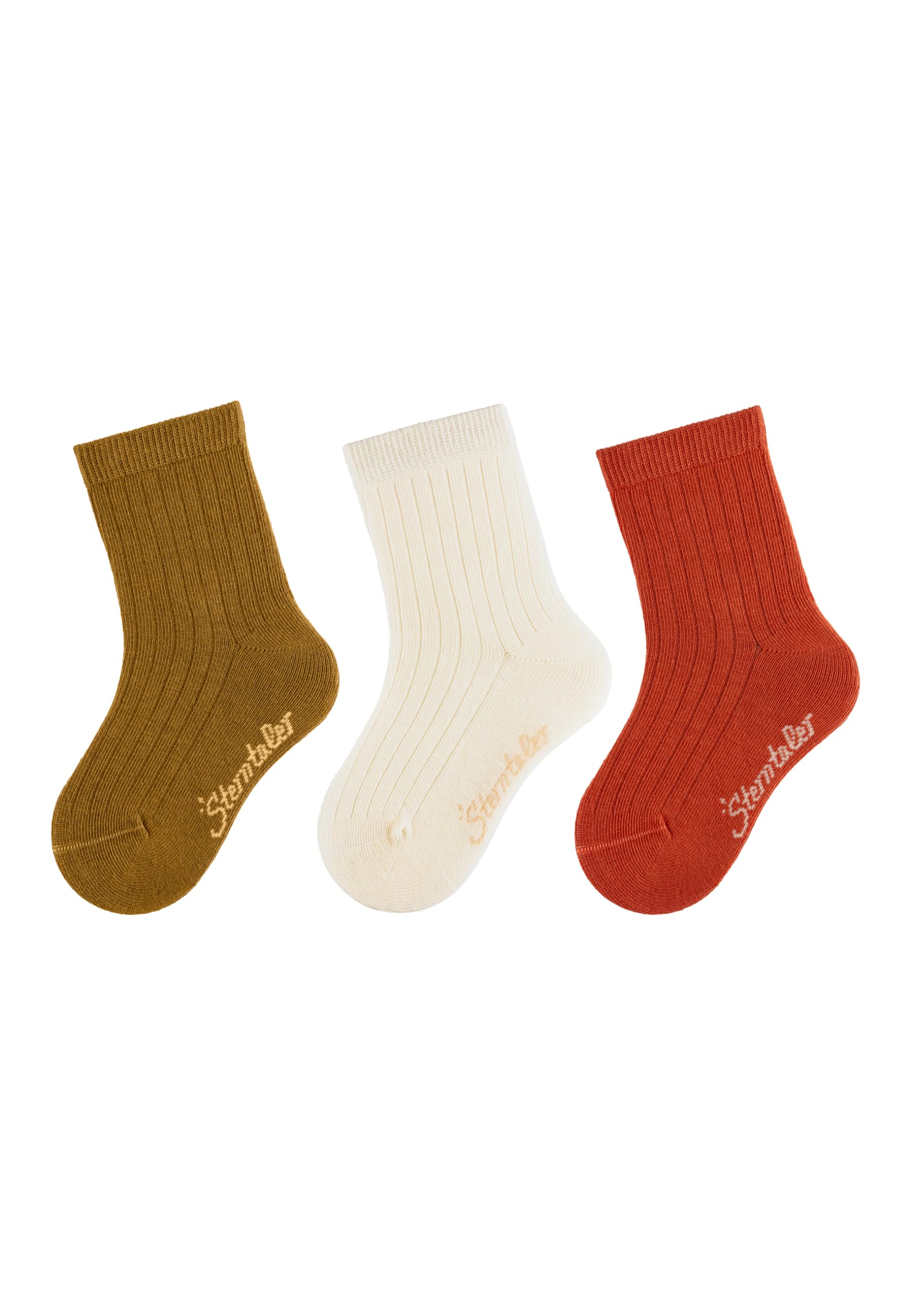 Socks 3 pack rib