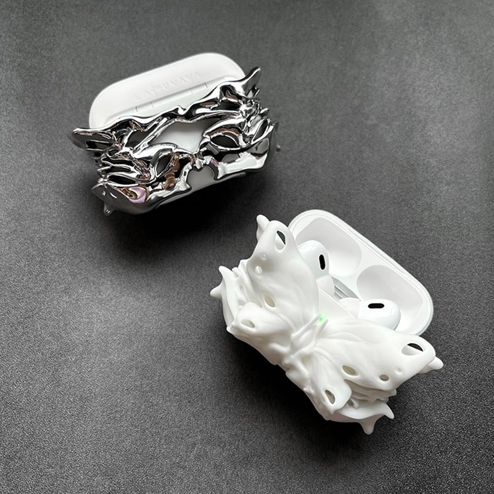 フランス アンティーク 蝶のケースとハットピン2本 フランス