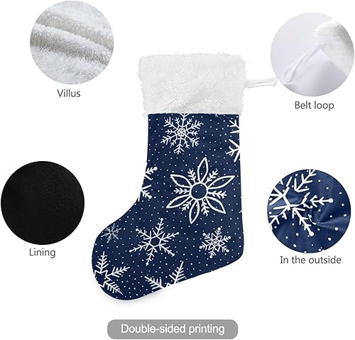 Miniatura 3 de Calcetines de Navidad de murciélago de Halloween, 1 paquete, medias colgantes grandes para chimenea con puño de piel de felpa para decoración de