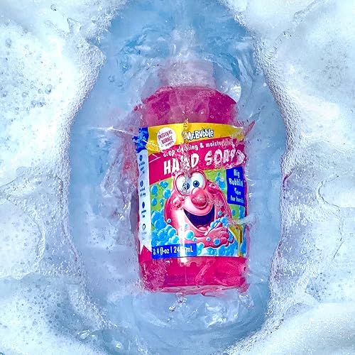Miniatura 5 de Mr. Bubble Jabón de manos hidratante para niños, fórmula suave para piel sensible enriquecida con aloe vera nutritivo, aroma original de burbujas