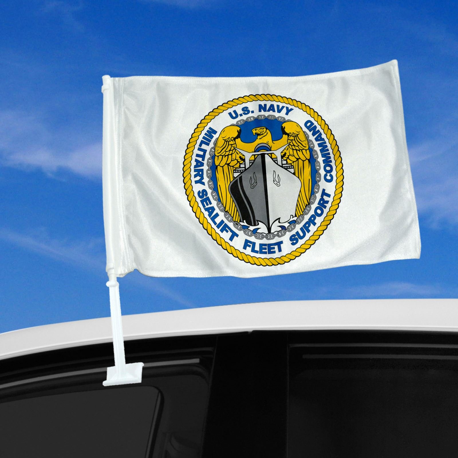 Double Sided Car Flag - 12