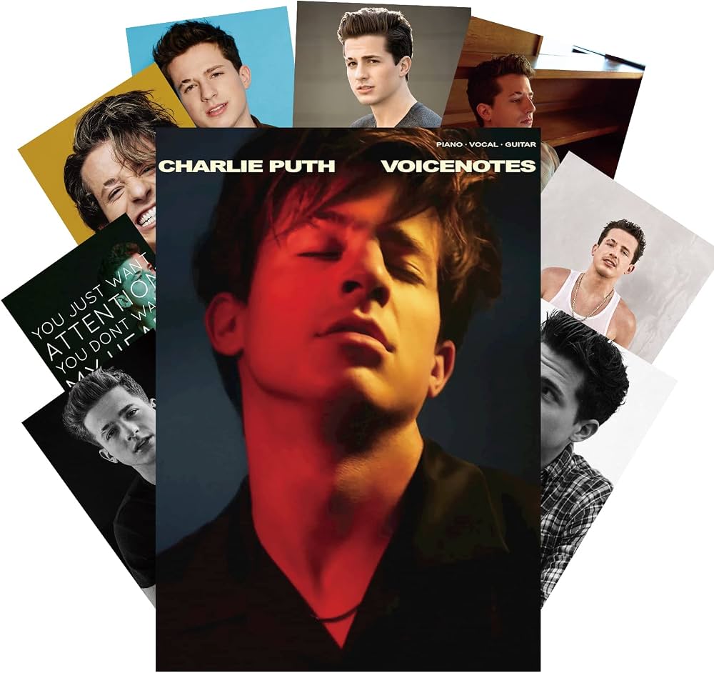 Charlie Puth Poster Wall Art Print Poster Music Producer Music