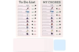 Reusable Chore Chart for Kids - Efficient Task Management and Planning